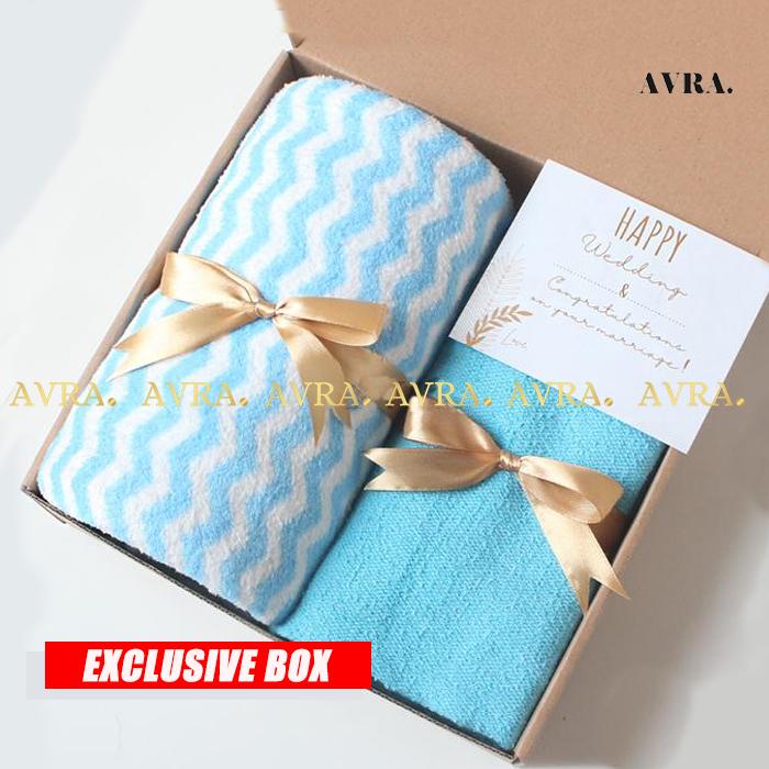 Kado Pernikahan hadiah pernikahan Hampers Handuk Bahan Lembut Halus Berkualitas Premium Original