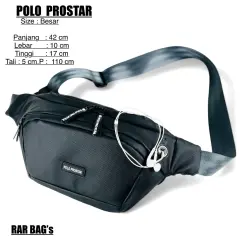 Tas Pria Waist Bag Casual Tas Pinggang Selempang Pria Wanita Sling Bag Waterproof