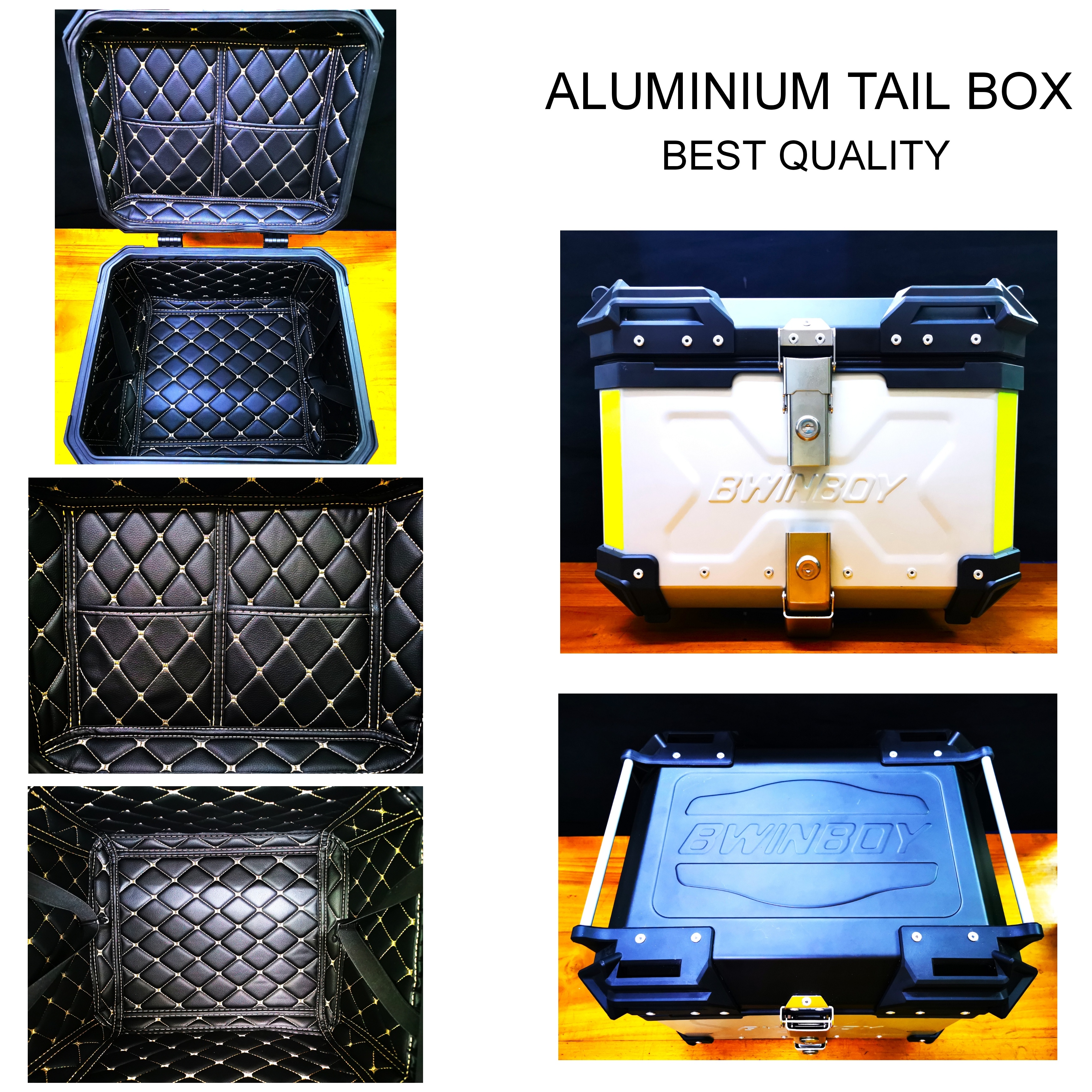 Top box PANNIER aluminium 45 Liter box motor X import Harga 1,399,999 rupiah*Gratis Ongkir