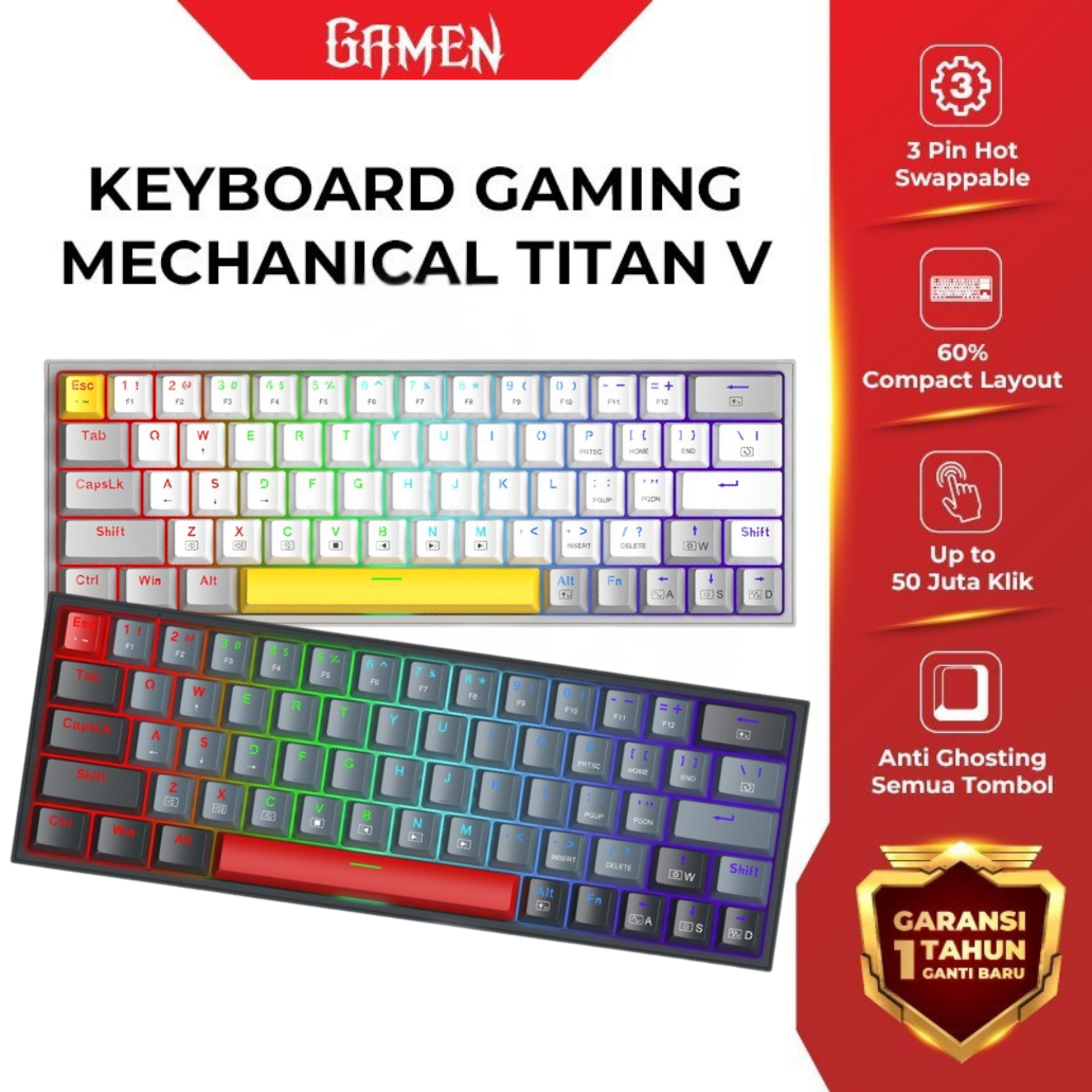 Keyboard Mechanical Murah 100K - Jual Keyboard Mechanical ...