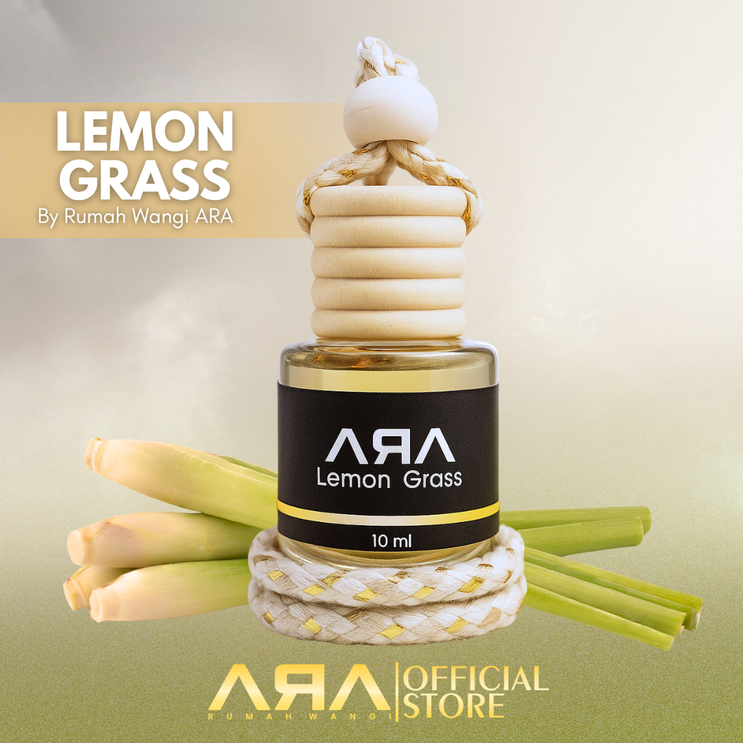 Aro Fragrance House - Lemongrass Car Fragrance Perfume Luxury Aroma Air Freshener Harga 42,300 rupiah*Gratis Ongkir