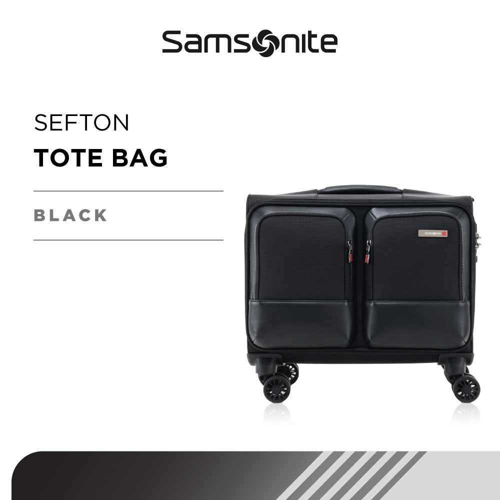 Lazada Indonesia - Samsonite Sefton SP Rolling Tote – Black