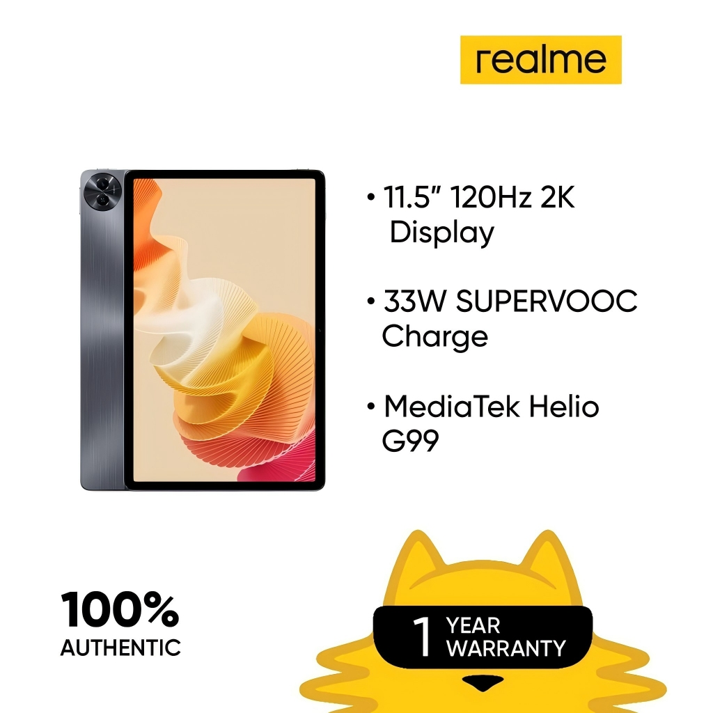 【Garansi 100% ori】Realme pad2 Tablet Murah 16GB RAM+512GB ROM 11.5"120Hz 2KDisplay" FHD+8800mAH Garansi ResmiTablet baru Tablet Pembelajaran Tablet Android xiaomi redmi pad se Harga  796,800 Ringgit*Penghantaran Percuma