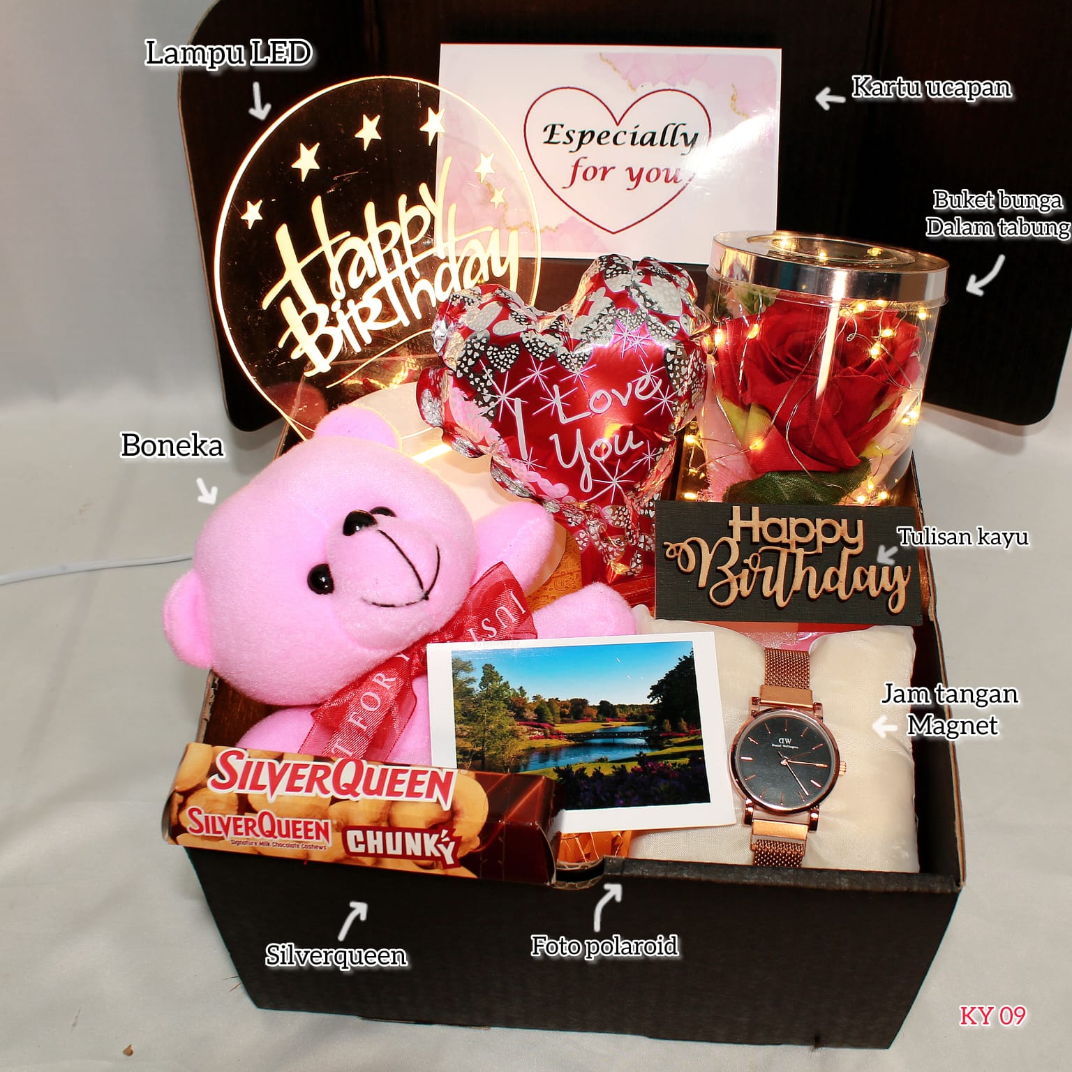 Women's hadiah Romantic Aesthetic Hampers Unique Cheap Birthday Anniversary Valentine wisuda hadiah Boxes