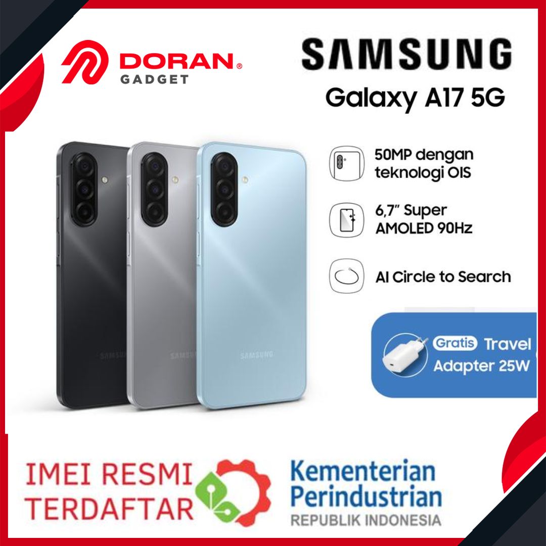 Sasmung Galaxy A17 5g 8/256Gb Smartphone Ai Super Amoled + 90Hz Refresh Rate Harga  3,699,000 Ringgit*Penghantaran Percuma