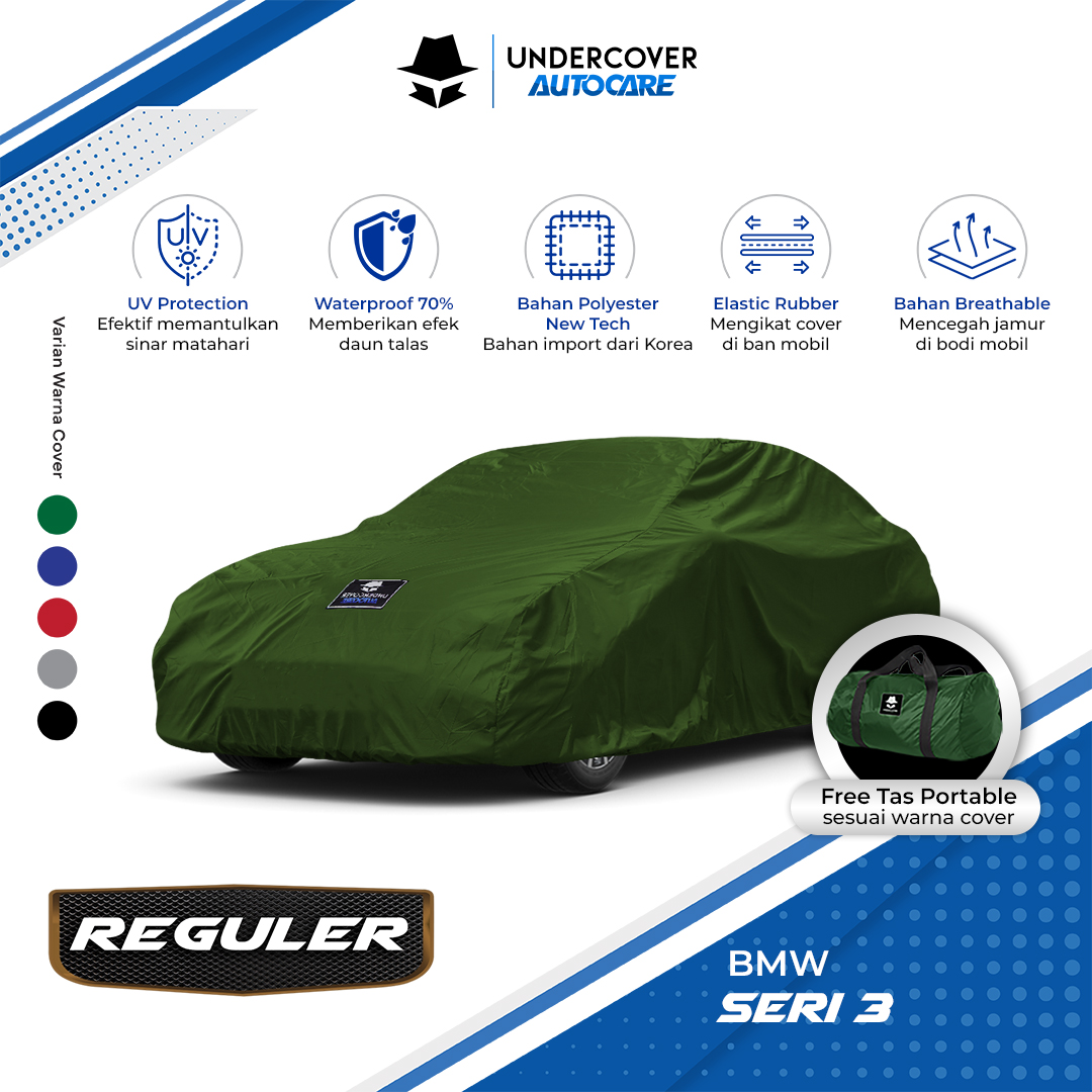 Undercover Autocare - Cover Mobil BMW Seri 3 Reguler Harga 304,000 rupiah*Gratis Ongkir
