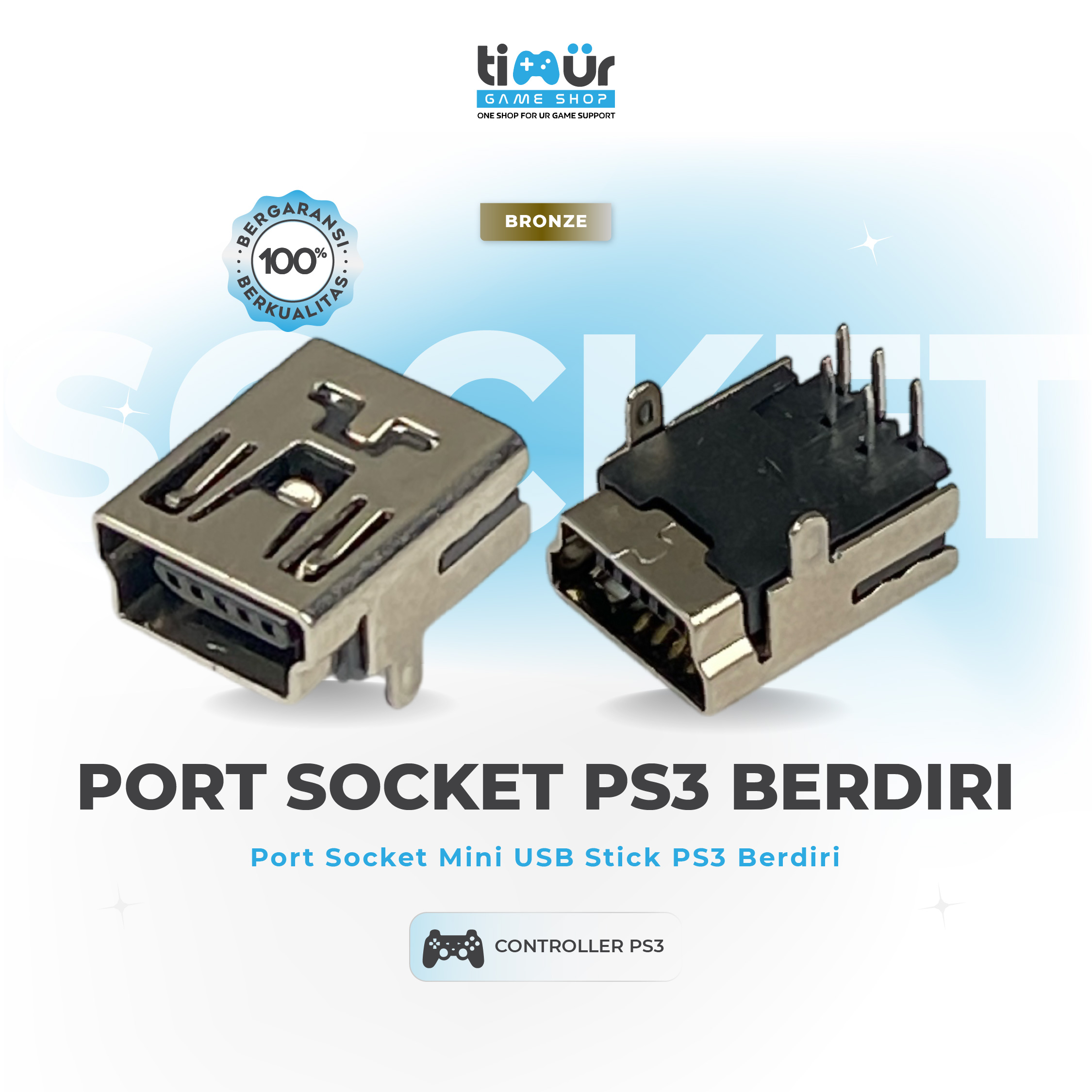 Port Socket Slot USB Charge Charger Stick Ps3 Stick Stand Harga 3,468 rupiah*Gratis Ongkir