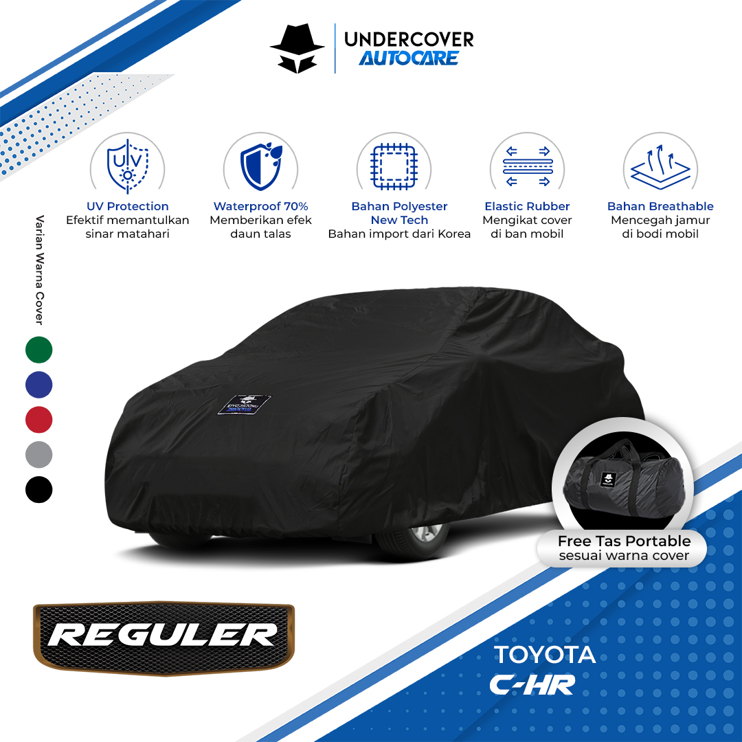 Undercover Autocare - Cover Mobil Toyota CHR Reguler Harga 297,000 rupiah*Gratis Ongkir