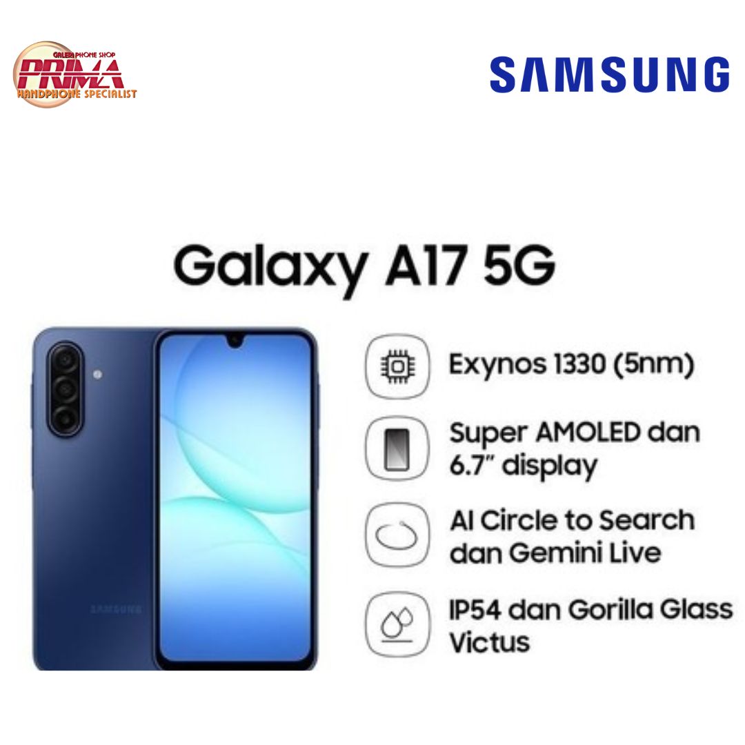 Samsung Galaxy A17 5g 8/256Gb Official Warranty Harga 3,619,000 rupiah*Gratis Ongkir