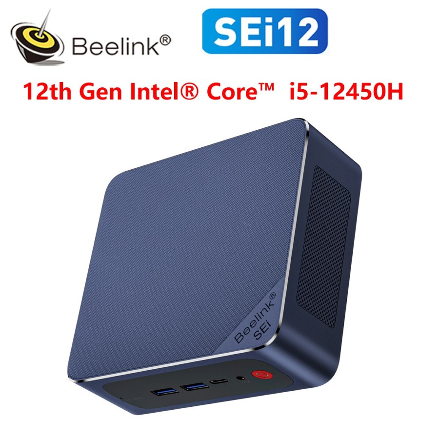 Mini Pc Intel i5 Beelink SEi12 i5 12450H 16/1TBGB SSD Windows 11Pro