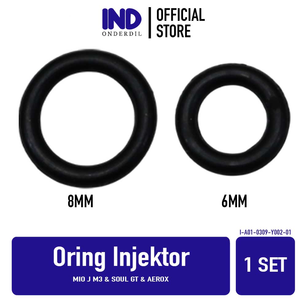 Oring Injector Mio J M3 & Soul Gt & Aerox Seal Sil O Ring Injector Injection 1 Set Giá 2,100 Đồng*Miễn phí vận chuyển