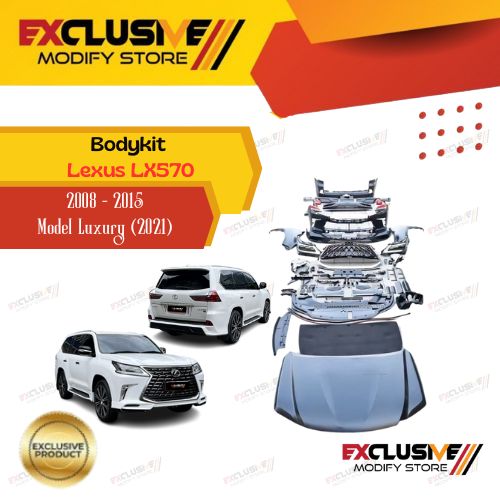 Lexus LX570 (2008 - 2015) upgrade bodykit model luxury (2021) Taiwan facelift Harga 85,000,000 rupiah*Gratis Ongkir