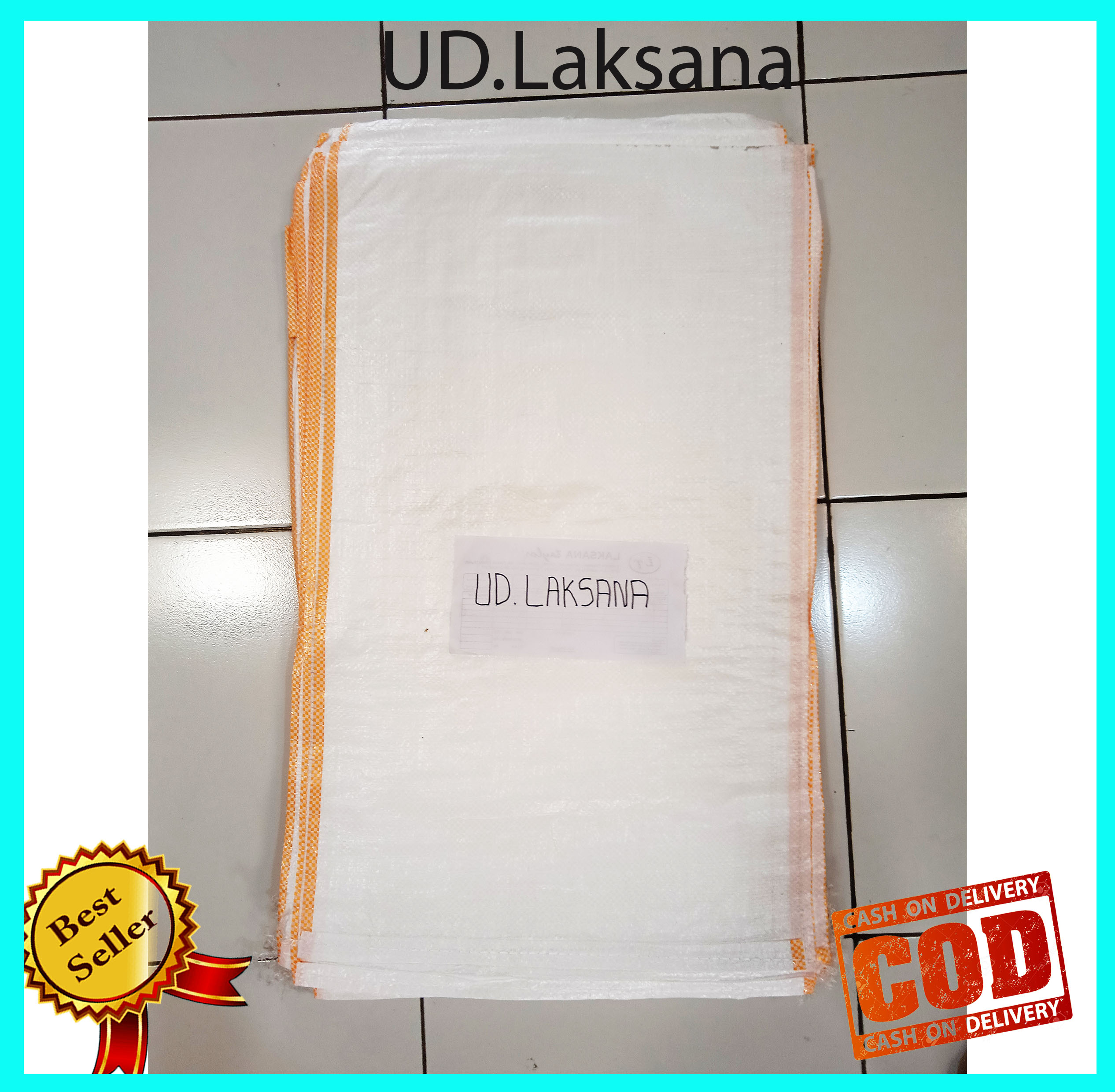 Karung beras 25 kg murah isi 100 pcs warna putih dop ukuran 45 x 75 cm Harga 135,000 rupiah*Gratis Ongkir