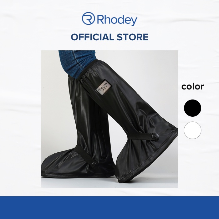 Rhodey Rain Cover Rain Shoes with Light Reflectors - Black Harga  62,900 Ringgit*Penghantaran Percuma