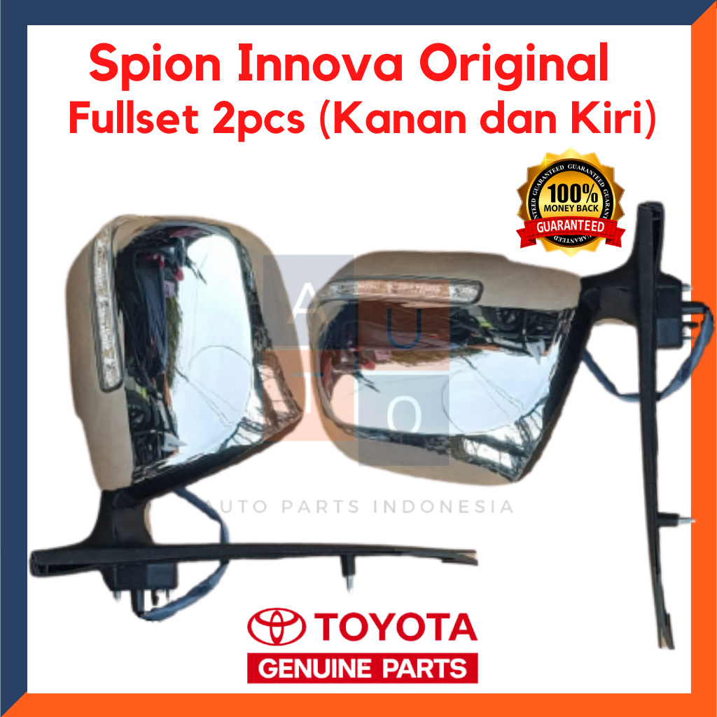 Spion innova Full set Komplit Kanan dan Kiri Siap pasang Harga 1,779,000 rupiah*Gratis Ongkir