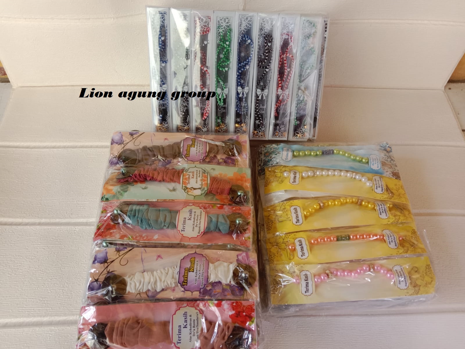 paket hemat souvenir pernikahan konektor masker /tali masker 150 pcs 3 jenis/ gratis kartu ucapan teri…