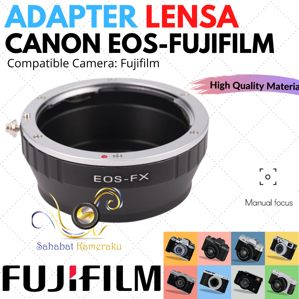 adapter lensa canon ke fuji