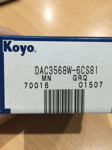 DAC 3568W-6CS81 BEARING RODA DEPAN TOYOTA STARLET Giá 648,000 Đồng*Miễn phí vận chuyển