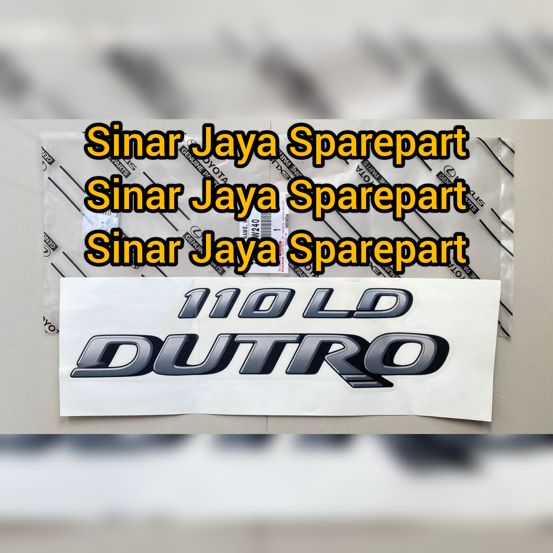 Stiker 110LD DUTRO Original 75312-0W240 Giá 200,000 Đồng*Miễn phí vận chuyển