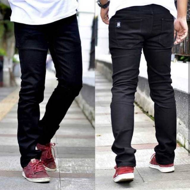 TURUN HARGA Celana Jeans panjang Hitam Pria / jeans Hitam Pria / jeans  Hitam / Celana jeans / Celana Hitam / Celana jeans panjang Hitam / Jeans /  Celana Jeans Panjang Hitam