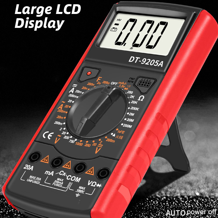 Promo MULTITESTER DIGITAL / MULTIMETER AVOMETER DT9205A WINNER DT