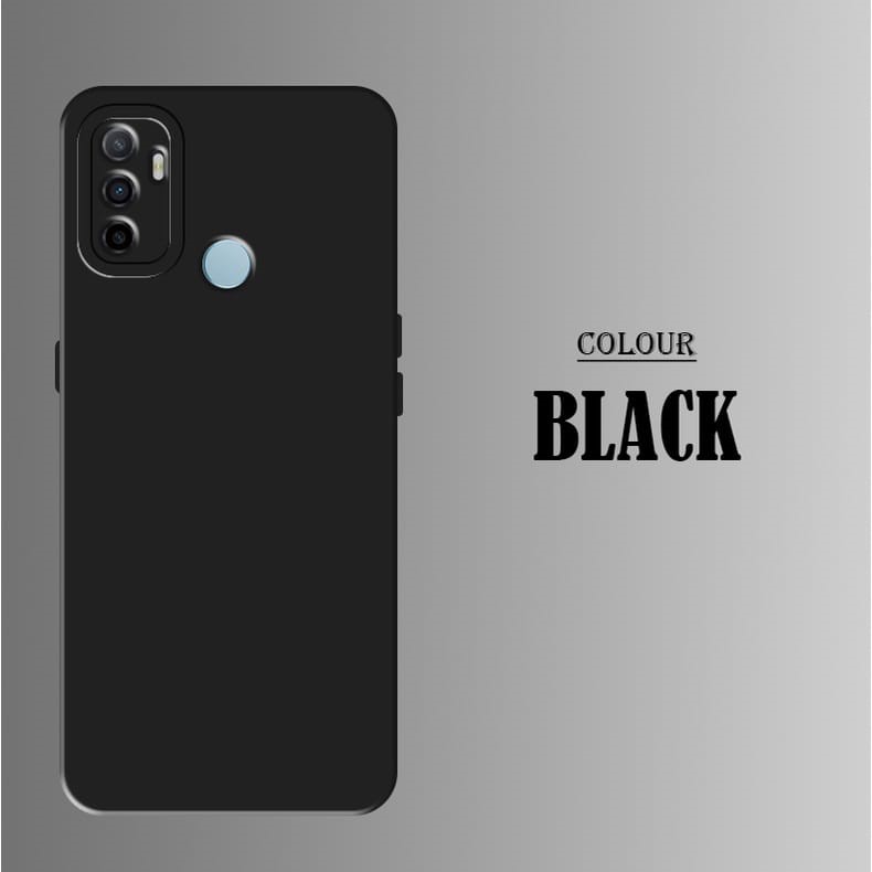 Mobile Oppo A53 Black Cover Case Oppo A53 A33 Case Softcase