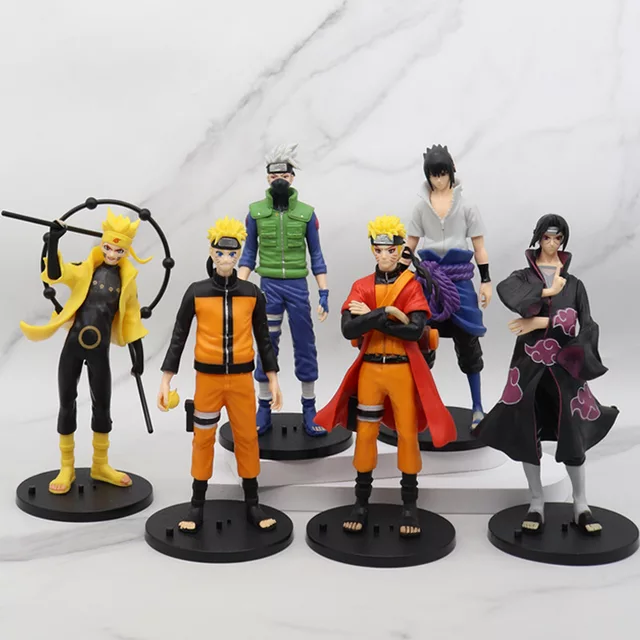 8pcs Naruto Hokage Hashirama Tobirama Hiruzen Minato Kakashi