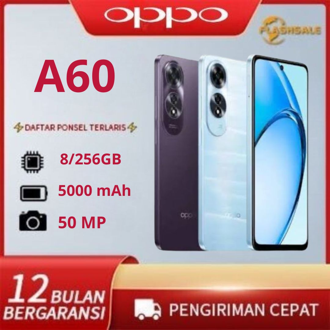 Promo Smartphone A60 8/256Gb Support Nfc I 45W I Can Cod Harga 1,388,000 rupiah*Gratis Ongkir