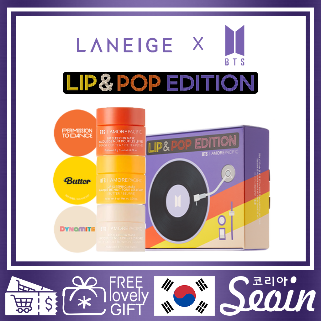 bts laneige lip and pop