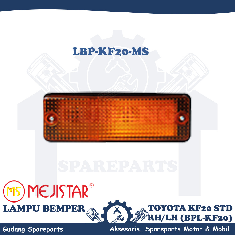 Ms Toyota kf20 STD RH/LH BPL-KF20 bumper lamp Harga 60,000 rupiah*Gratis Ongkir