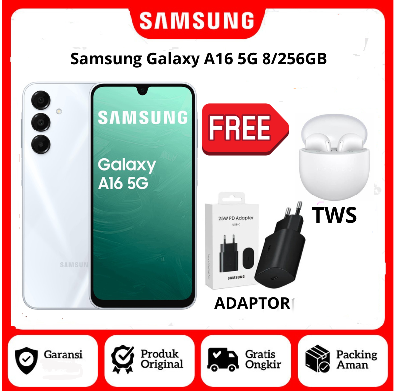 SAMSUNG GALAXY A16 5G 8/256 NEW GARANSI RESMI Harga  2,950,000 Ringgit*Penghantaran Percuma