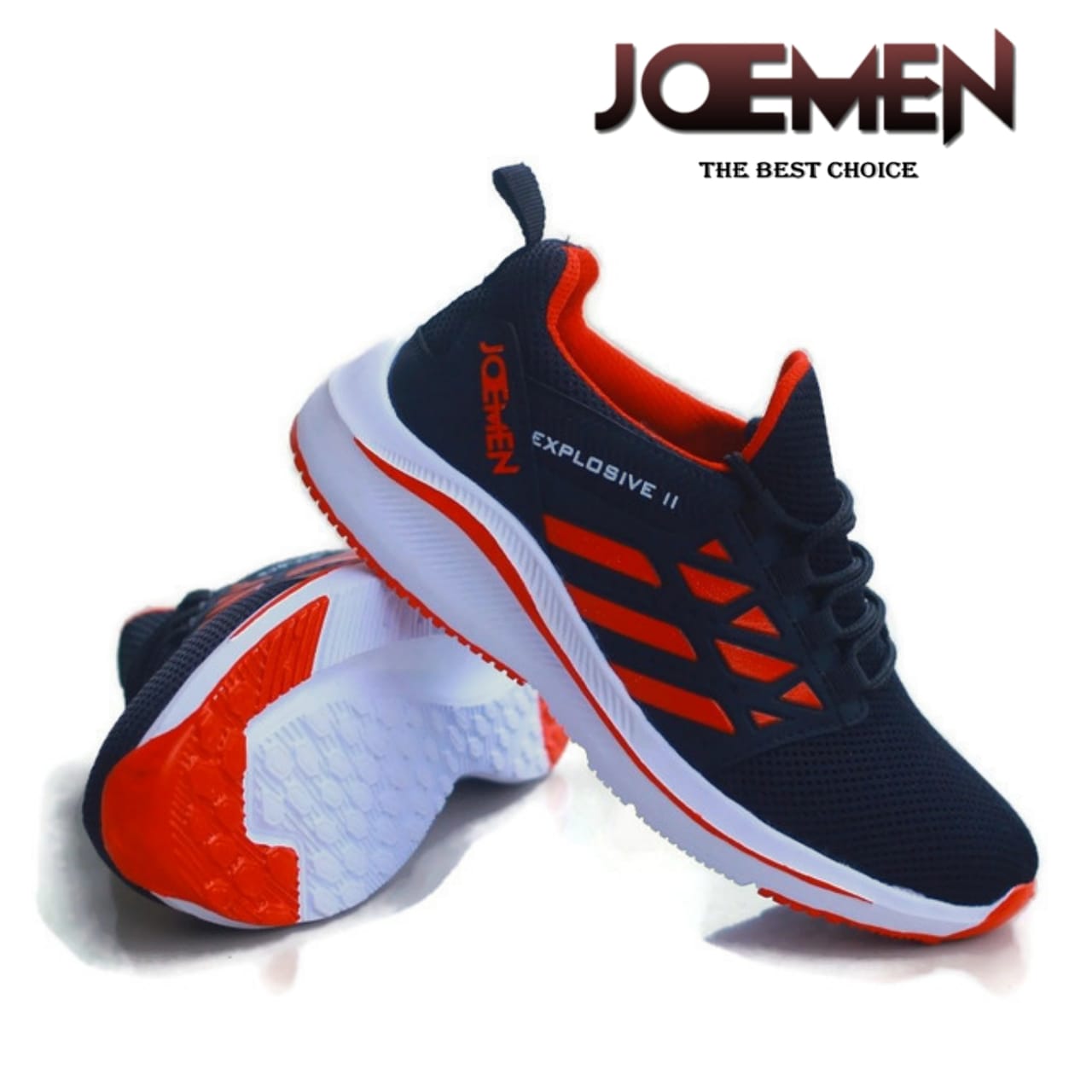 Sepatu JOEMEN J 49 New MODEL SHOES / IMPORT MERAH MIX COLOR Sport Jogging Running SNEAKERS High Quality Kasual Cowok Cewek HARAJUKU STYLE UNISEX CASUAL 100% Real picture
