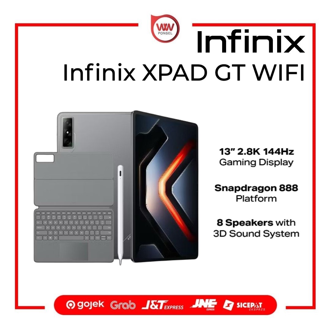 Tablet Infinix XPAD GT Ram 8GB Internal 256GB Garansi Resmi Harga  6,599,000 Ringgit*Penghantaran Percuma