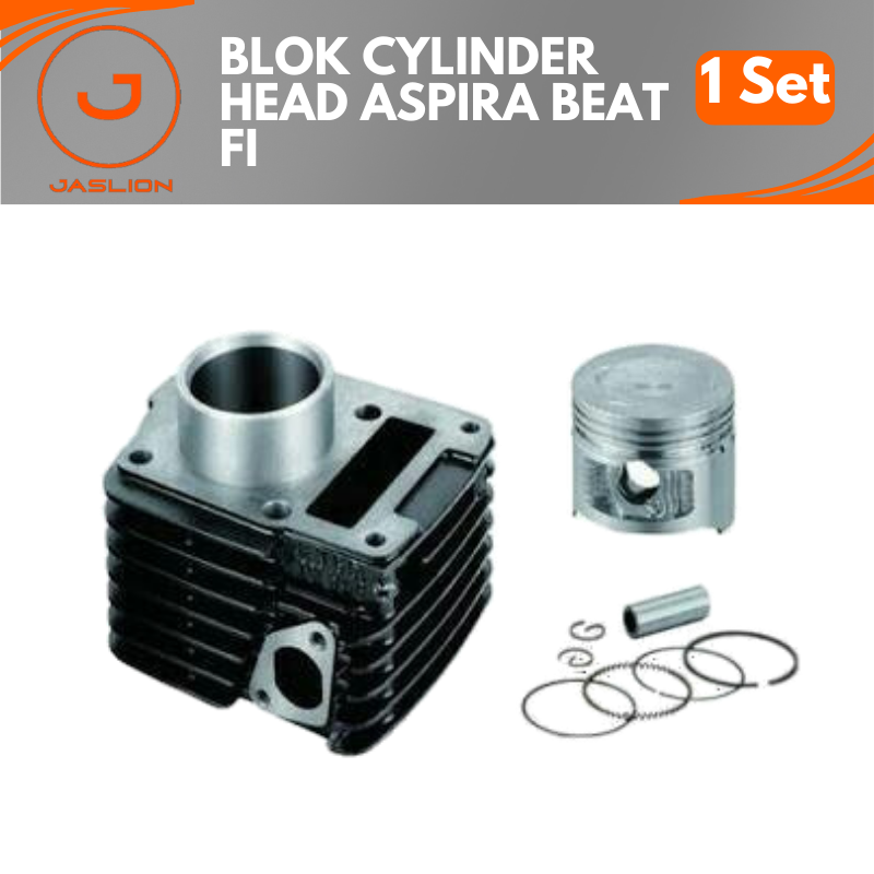 Blok Seher Set Block Cylinder Head Lengkap Motor Honda Beat Scoopy Spacy Fi KZL Harga 455,000 rupiah*Gratis Ongkir