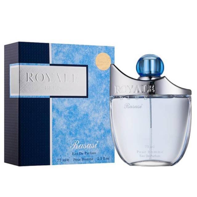 BISA COD Parfum pria murah Royale blue by Rasasi UAE 75 ml EDP