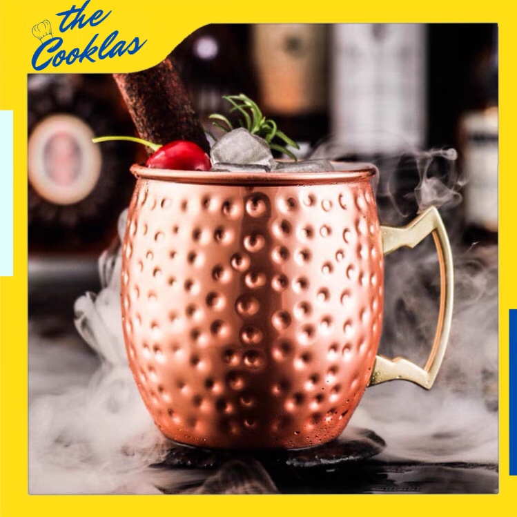 MOSCOW MULE Copper Mug | Gelas Cocktail Beer Kopi Stainless Steel