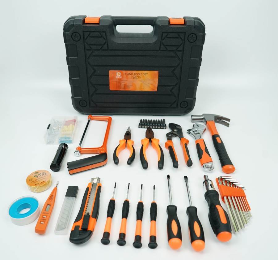 Jual IKURA Toolkit Set 102 Pcs - Hand Tool Kit Toolbox Perkakas Set ...