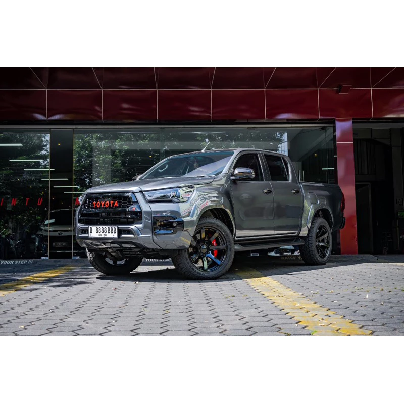 Body Kit Bumper Toyota Hilux Facelift GR Rocco Revo Tahun 2022 Fender Flare (upgrade) Harga 29,999,999 rupiah*Gratis Ongkir