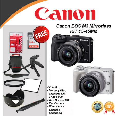 harga kamera canon m3 baru