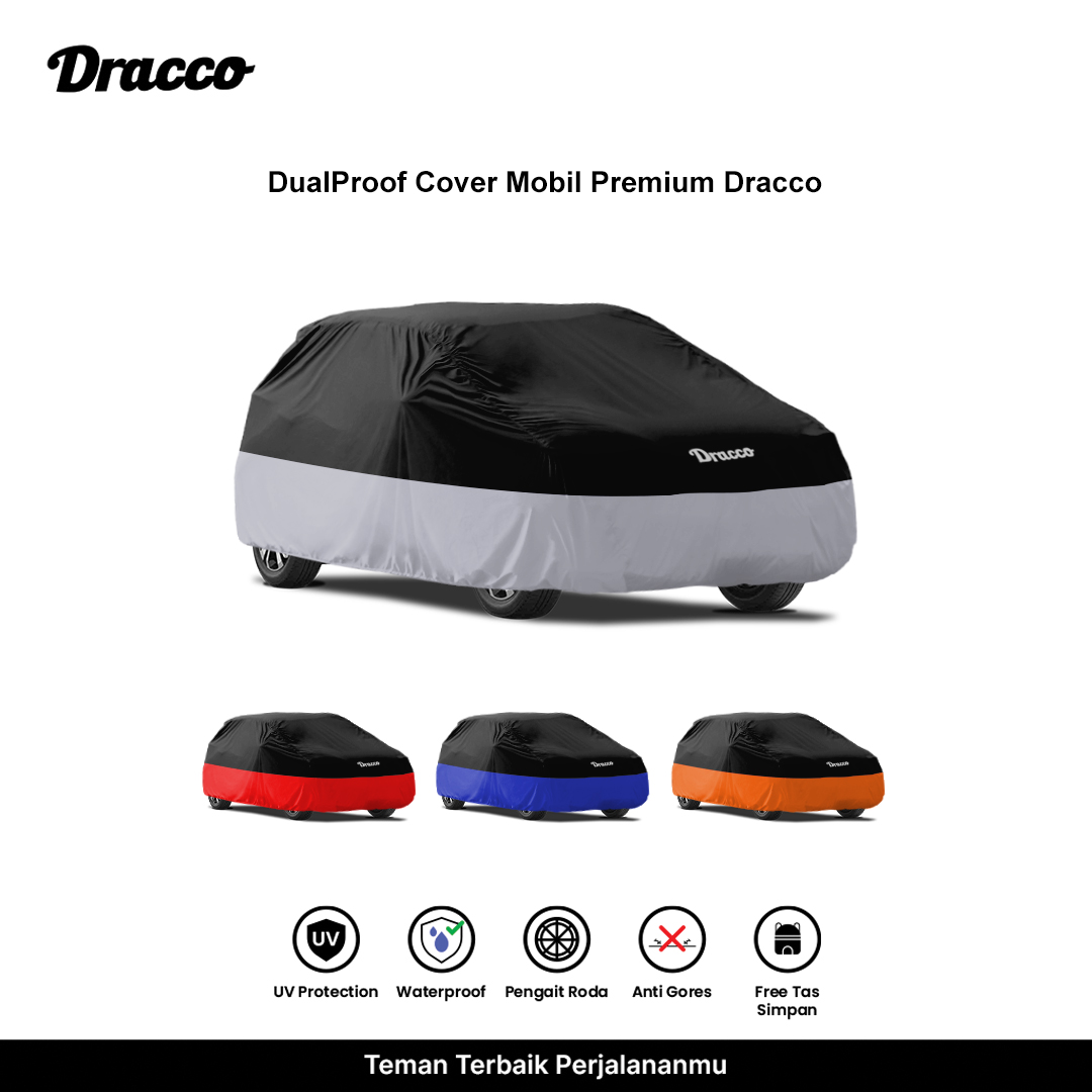 DRACCO sarung mobil TOYOTA RAIZE Dualproof waterproof anti gores UV protection free tas simpan Harga 283,200 rupiah*Gratis Ongkir