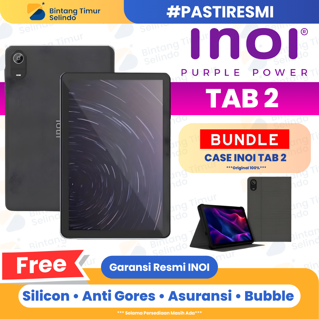 Inoi Tab 2 4/64GB - Garansi Resmi 1 Tahun Harga 1,285,000 rupiah*Gratis Ongkir