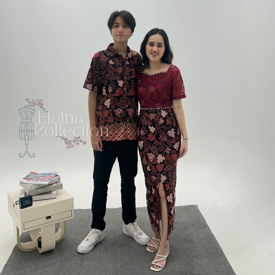 Beli Dress Batik Pesta Elegan Modern Online Harga Terbaik | Lazada Indonesia