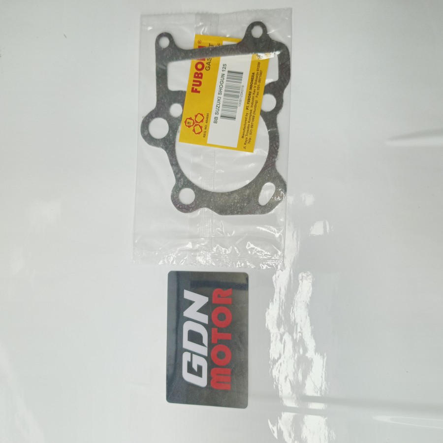 PAKING BORING SHOGUN 125 FUBORU GASKET Harga 6,000 rupiah*Gratis Ongkir