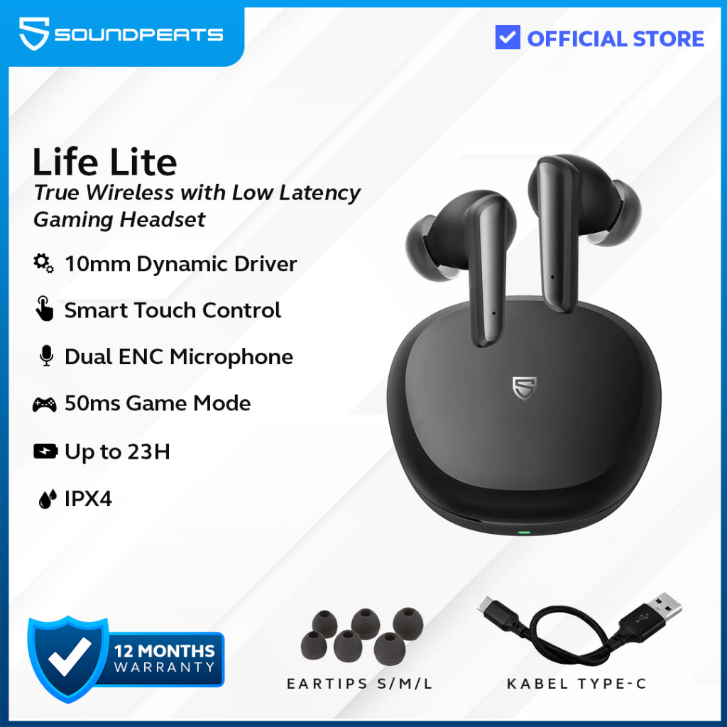 Jual Headset Bluetooth Bone Conduction Soundpeats Runfree Lite - BLACK di  Seller pacc_Official Store - Jl. Prof. Herman Yohanes No.3, Terban, Kec.  Gondokusuman, Kota Yogyakarta, Daerah Istimewa Yogyakarta 55223 - Kota  Yogyakarta