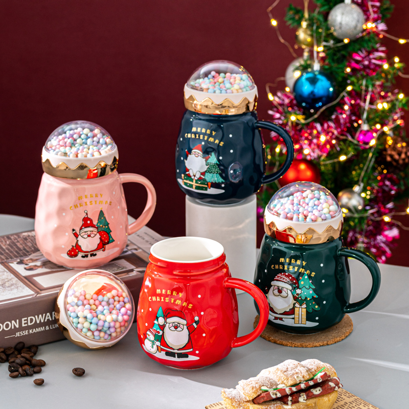 Nexxio hampers mug couple Christmas hadiah Christmas / glass set premium