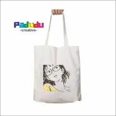 Tas Totebag Resleting up to girl Tote Bag Wanita | Pria Tas Belanja