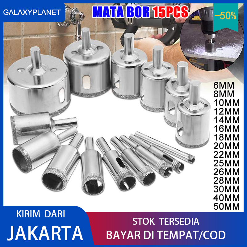 Jual Mata Bor Multi Purpose Drill Set Pcs Mata Bor Bor Besi Kayu Beton Multifungsi Hss