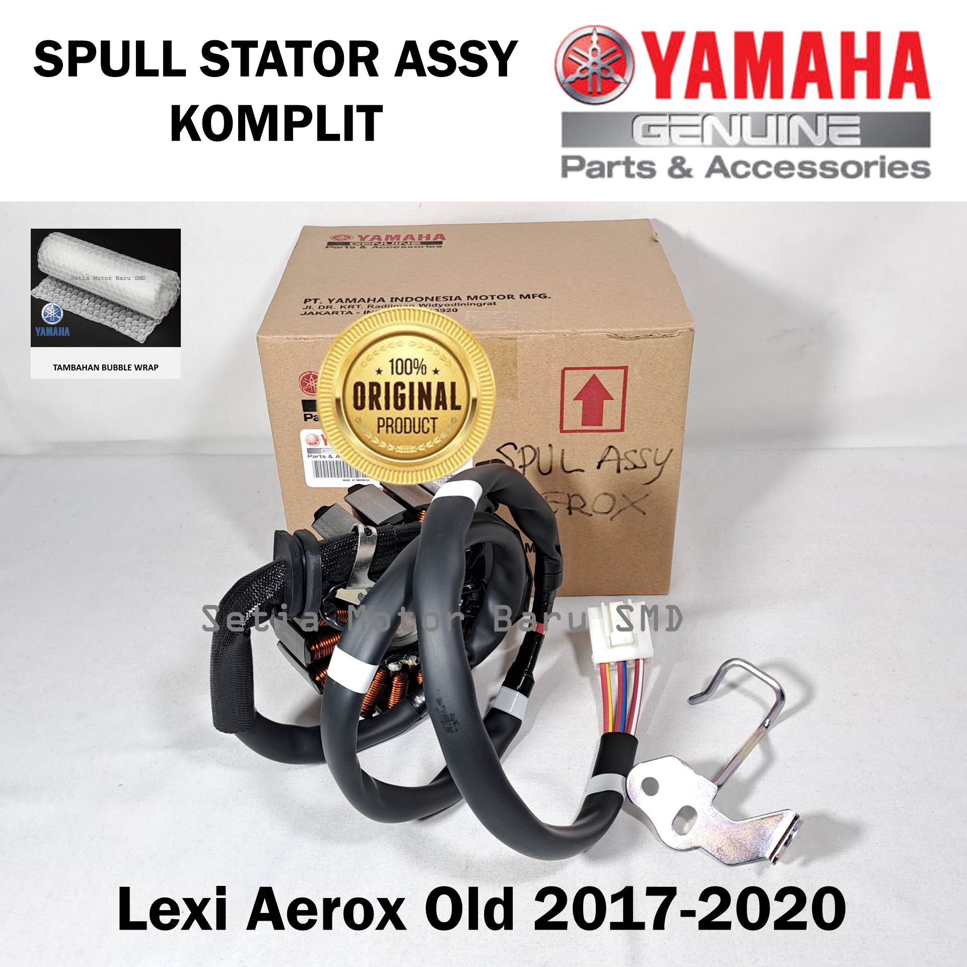 Spull Spul Stator Assy Komplit Lexi Aerox Old 2017-2020 Asli Original Yamaha Surabaya Harga 1,165,230 rupiah*Gratis Ongkir
