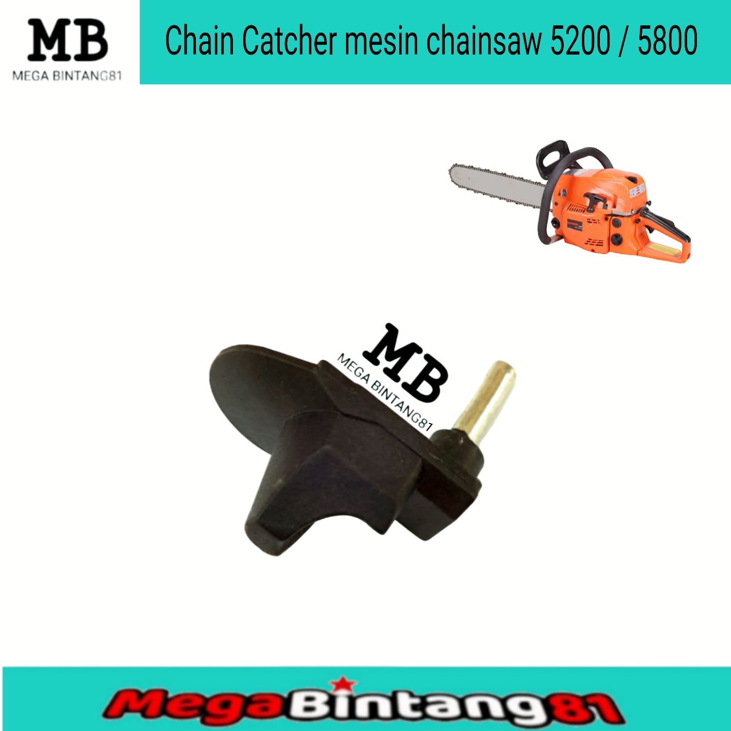 Chain Catcher Tahanan rantai mesin chainsaw sinso mini tipe 5200 5800 5500  | Lazada Indonesia