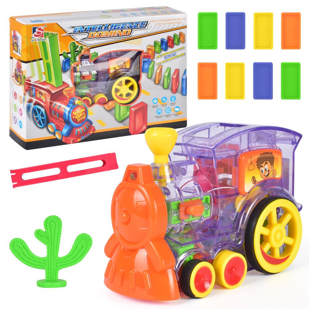 domino train toy set